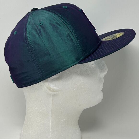 Pittsburgh Pirates Iridescent Hat Baseball Cap 7 1/2 New Era Sample Green Purple - Picture 8 of 12
